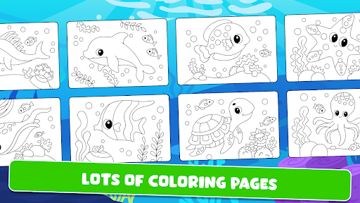 Animal Coloring Games for Kids - Tangkapan Layar 2