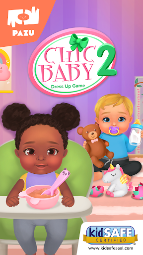 Baby care game & Dress up - Tangkapan Layar 1
