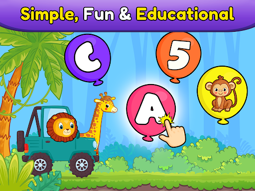 Balloon Pop Kids Learning Game - Tangkapan Layar 2
