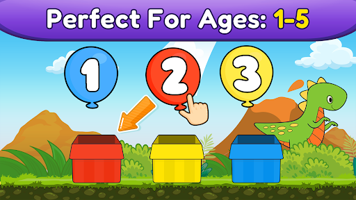 Balloon Pop Kids Learning Game - Tangkapan Layar 8