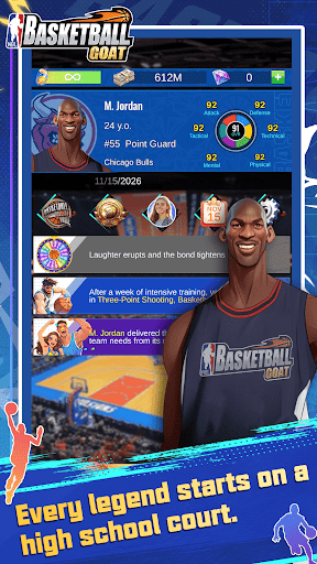 Basketball GOAT - Tangkapan Layar 1
