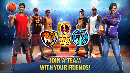 Basketball Stars: Multiplayer - Tangkapan Layar 1