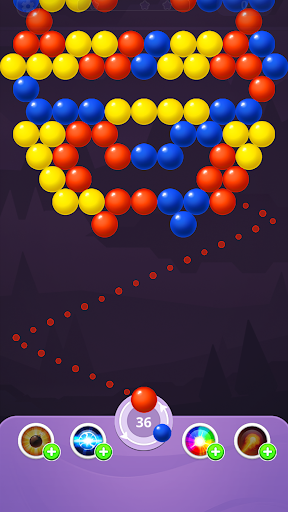 Bubble Shooter Rainbow - Tangkapan Layar 2