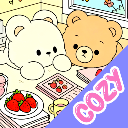 Buku Mewarnai Boneka Imut Cozy