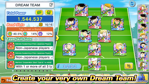 Captain Tsubasa: Dream Team - Tangkapan Layar 5