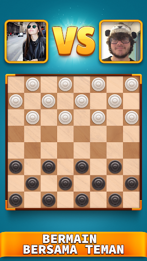 Checkers Clash: Papan Dam - Tangkapan Layar 1