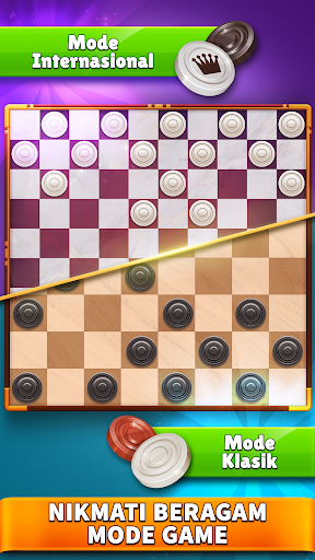 Checkers Clash: Papan Dam - Tangkapan Layar 2