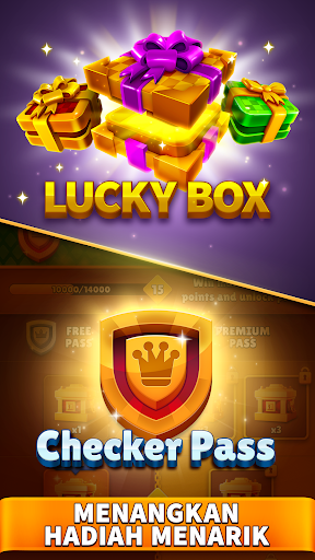 Checkers Clash: Papan Dam - Tangkapan Layar 3