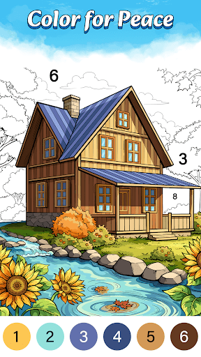 Color Oasis - Color by Number - Tangkapan Layar 6