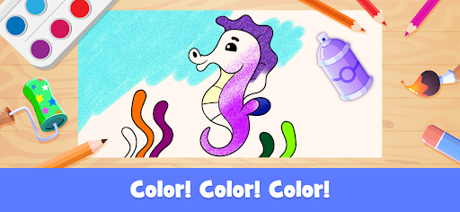 Coloring Book Games & Drawing - Tangkapan Layar 5