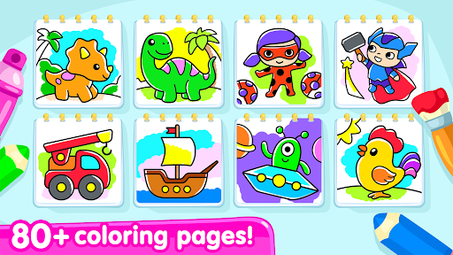 Coloring games for kids age 5 - Tangkapan Layar 8