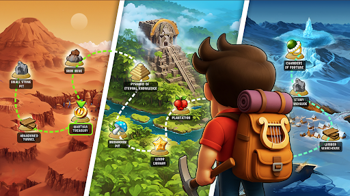 Diggy's Adventure: Puzzle Seru - Tangkapan Layar 5