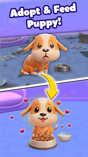 Dog Escape: Cute Pet Care Life - Tangkapan Layar 2