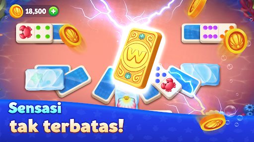Domino Ocean : Solitaire Tiles - Tangkapan Layar 1