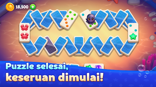 Domino Ocean : Solitaire Tiles - Tangkapan Layar 3