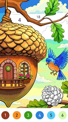 Dream Home Coloring book - Tangkapan Layar 3