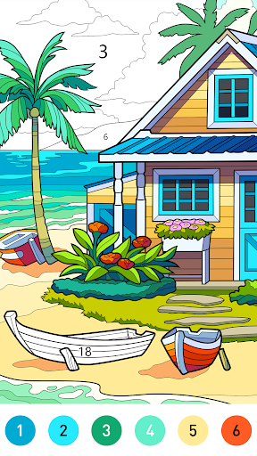 Dream Home Coloring book - Tangkapan Layar 4