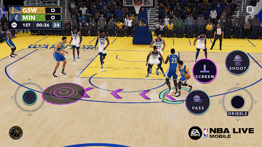 EA SPORTS™ NBA LIVE Mobile - Tangkapan Layar 3