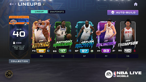 EA SPORTS™ NBA LIVE Mobile - Tangkapan Layar 7