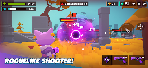 Feral Frontier Co-op Roguelike - Tangkapan Layar 1