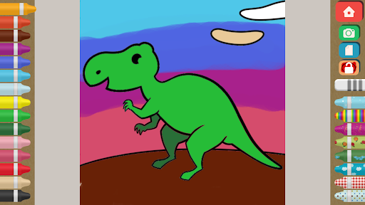 Finger Paint Coloring Book - Tangkapan Layar 3