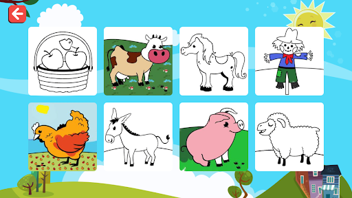 Finger Paint Coloring Book - Tangkapan Layar 5