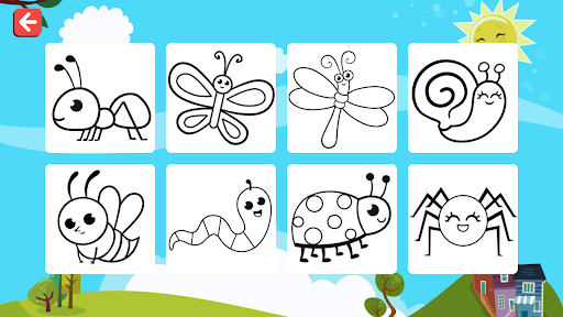 Finger Paint Coloring Book - Tangkapan Layar 8