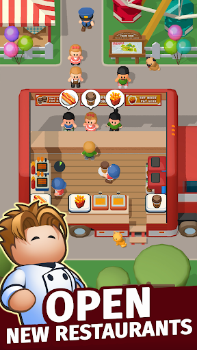 Foodventure Inc: Idle Tycoon - Tangkapan Layar 8