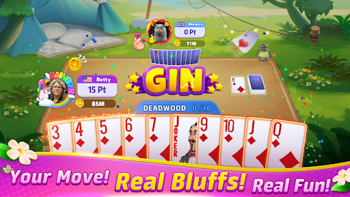Gin Rummy Frenzy - Card Game - Tangkapan Layar 8