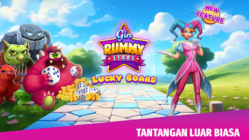 Gin Rummy Stars - Main Kartu - Tangkapan Layar 3