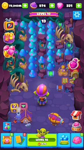 Goblin Miner: Idle Merger - Tangkapan Layar 1