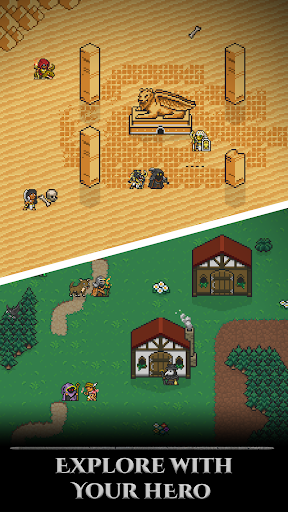 Hero of Aethric Turn Based RPG - Tangkapan Layar 2