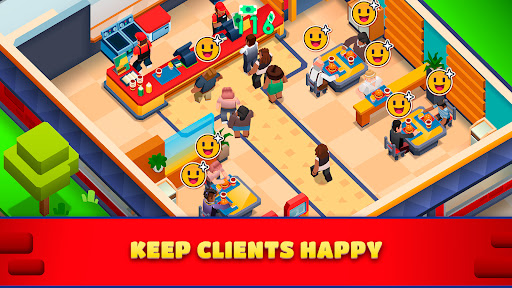 Idle Burger Empire Tycoon—Game - Tangkapan Layar 4