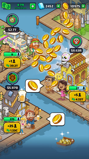 Idle Distiller Tycoon - Tangkapan Layar 1