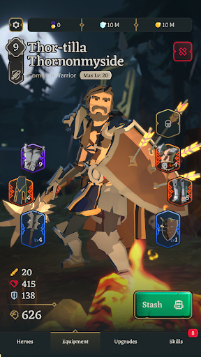 Idle Dungeon Raiders - AFK RPG - Tangkapan Layar 7