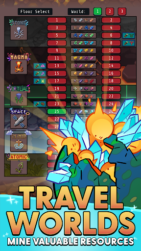 Idle Obelisk Miner - Tangkapan Layar 4