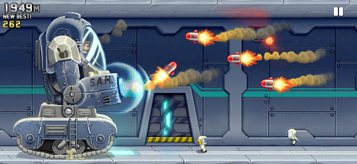Jetpack Joyride - Tangkapan Layar 5