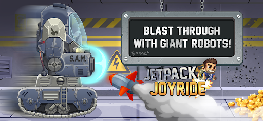 Jetpack Joyride - Tangkapan Layar 6