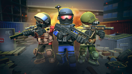 KABUM 3D: Game menembak FPS - Tangkapan Layar 2