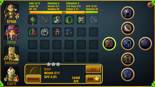 Kings Hero 2: Turn Based RPG - Tangkapan Layar 3