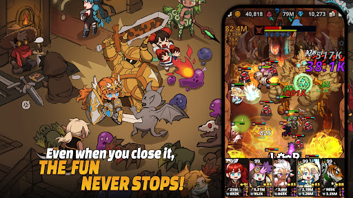 Loop Dungeon: Idle RPG - Tangkapan Layar 6