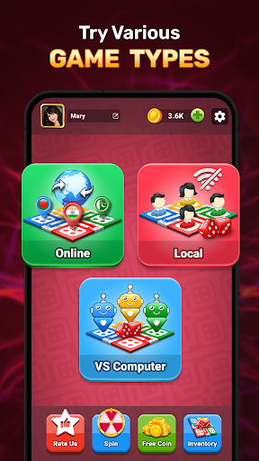 Ludo Boss - Multiplayer Game - Tangkapan Layar 2