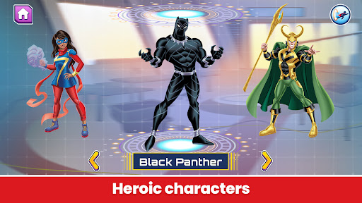 Marvel HQ: Kids Super Hero Fun - Tangkapan Layar 3