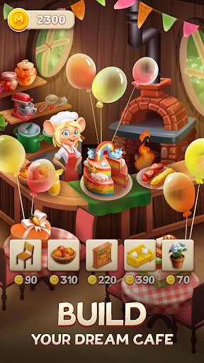 Merge Inn - Cafe Merge Game - Tangkapan Layar 1