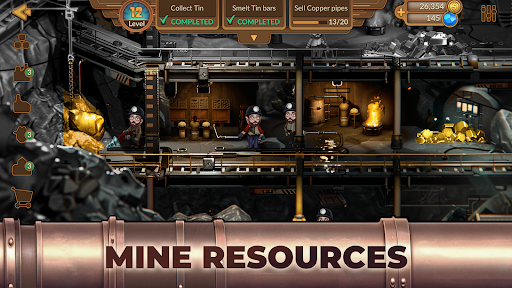 Metropolis Tycoon: Mining Game - Tangkapan Layar 2