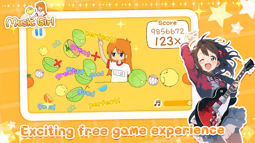 Music Girls: Duet Rhythm Game - Tangkapan Layar 2