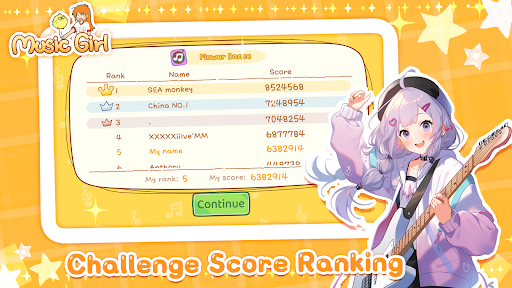 Music Girls: Duet Rhythm Game - Tangkapan Layar 7