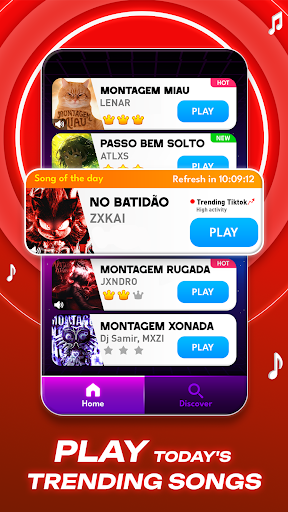 Music Piano 7: Rush Song Games - Tangkapan Layar 1