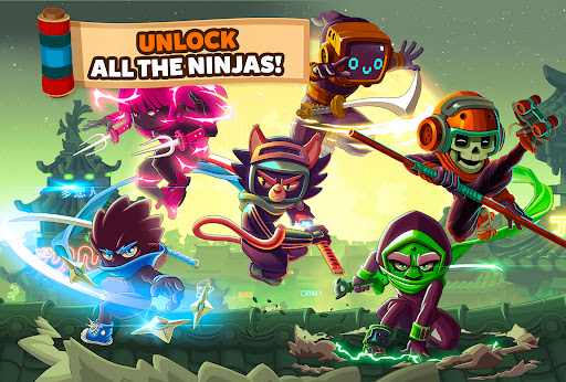 Ninja Dash Run - Offline Game - Tangkapan Layar 8