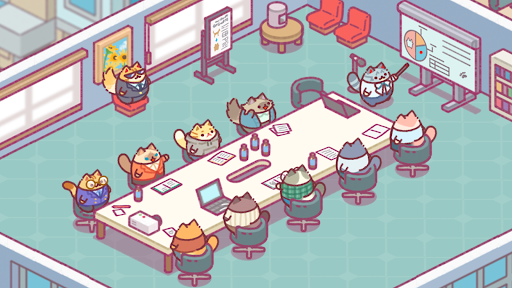 Office Cat: Bos Santai - Tangkapan Layar 6